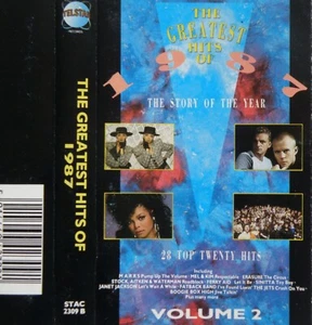OZ CASSETTE TAPE*THE GREATEST HITS OF 1987 VOL2*IGGY POP GARY NUMAN DEPECHE MODE - Picture 1 of 15