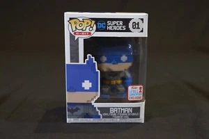 Funko Pop! Vinyl DC Super Heroes Batman (8-Bit) NYCC 2017 #01 **SEALED** - Picture 1 of 1