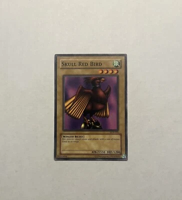 YUGIOH - Skull Red Bird - LOB 105 - Unlimited Common TCG Nm/LP - Image 1 of 2