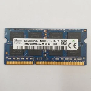 8GB (1x8GB) RAM DDR3 PC3L-12800s Notebook Labtop Speicher Arbeitspeicher - Bild 1 von 2