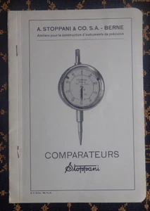 STOPPANI & CO~1940~PRÄZISIONSINSTRUMENTE~KOMPARATOR~METROLOGIE~BERN-SCHWEIZ~ - Bild 1 von 12