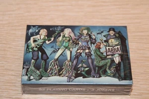 ABBA Playing Cards Poker HANS ARNOLD Design Limited Edition Sweden Voyage - Picture 1 of 7