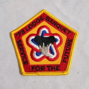 '73 Lodge Banquet Service for Future Patch Order of Arrow Lodge 470 OA Boy Scout - Picture 1 of 4