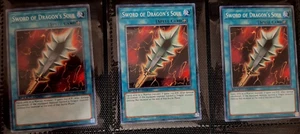YU-GI-OH! 3x Sword of Dragon's Soul - STP5-EN024 Near Mint SPEED DUEL - Picture 1 of 1