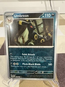 Pokemon TCG Umbreon 059/131 Prismatic Evolutions Reverse Holo - Rare NM - Picture 1 of 1