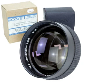 Sony VCL-1558A TELE CONVERSION LEN X1.5 (Réf#L-136) - Foto 1 di 5