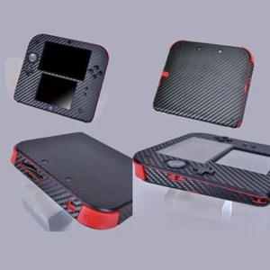 Funda 4 Colores para Nintendo 2DS Calcomanía Vinilo Recubrimiento Adhesivo Protector Fibra de Carbono - Imagen 1 de 11