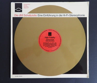 dhfi Eine Einführung in die Hi-Fi-Stereophonie 12 PAL 2853 - ST LP Vinyl - Bild 1 von 4