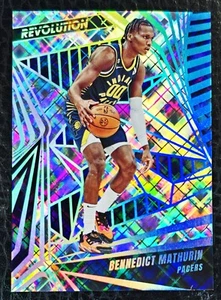 2022-23 PANINI REVOLUTION BENNEDICT MATHURIN #126 COSMIC RC ROOKIE SP /99 PACERS - Picture 1 of 2