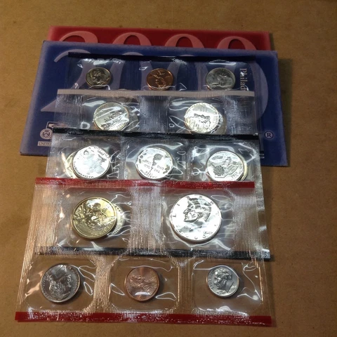 2000 US Mint Set Cover