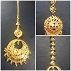 South Indian 22K Gold Plated Wedding Variations Different Maang Tikka Set