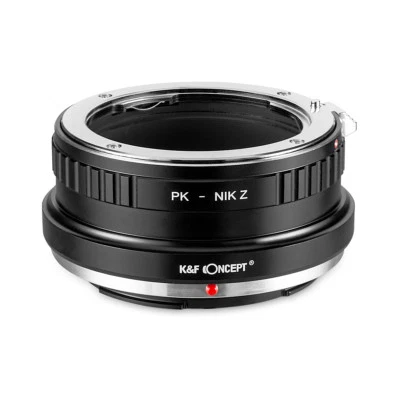 K&F Concept Lens Adapter for Pentax K PK mount lens to Nikon Z6 Z7 z9 Zfc Z50 Z5 - Image 1 of 4