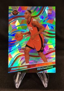 Panini 2021-22 #127 - Usman Garuba - Revolution Rookie Cubic /50 - Rockets