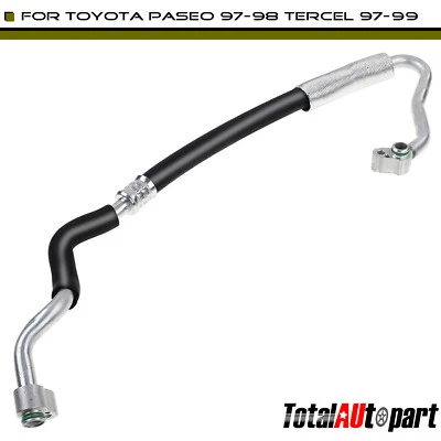 Conjunto de manguera de línea de succión de aire acondicionado para Toyota Paseo 97-98 Tercel 1997-1999 L4 1,5 L Foto 1 de 4