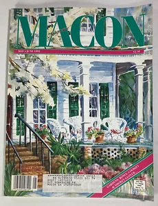 Macon Georgia Magazine 1992 RARE VHTF Gardens Keebler Smokey Glover Braves - Picture 1 of 24