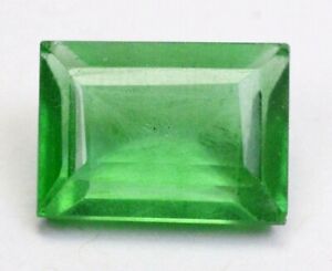 5.35 Good-Looking Emerald Cut Rare Natural Colombia Emerald Loose Gemstone A3236