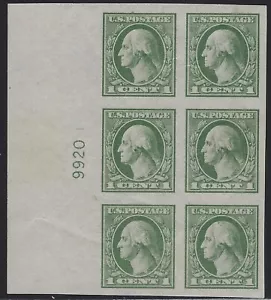 US Scott # 531 - Plate # Block - Mint OG H (5 NH) - VF (C-581) - Picture 1 of 2