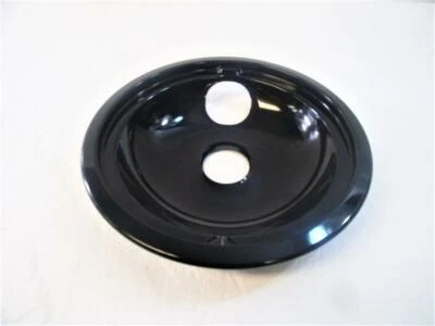 Estufa Cocina 8" Negro Quemador Goteo Sartén Cuenco Se Adapta a GE Kenmore # PM32X5041 Foto 1 de 4