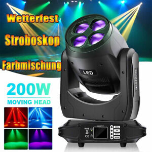 200W LED Beam Moving Head Prisma Gobo Bühnenlicht DMX dj Spot Lichteffekt Party
