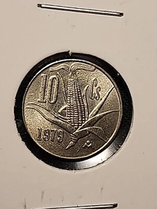 Mexiko 10 Centavos Münze | Adler | Maisohr | 1979 - Bild 1 von 7