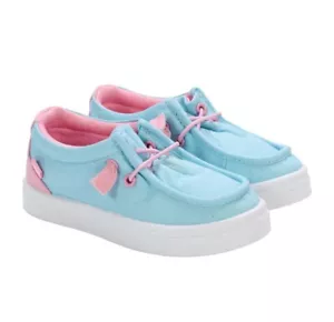 Girl's Oomphies Parker Light Blue Sneaker, Sz 10M NIB! - Picture 1 of 6