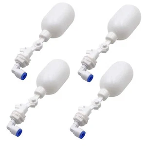 4 Pack Float Valve 1/4 Inch Mini Float Ball Valve with Adjustable Arm Filter ... - Picture 1 of 7