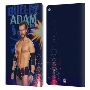 OFFICIAL WWE ADAM COLE LEATHER BOOK WALLET CASE COVER FOR AMAZON FIRE - Picture 1 of 7