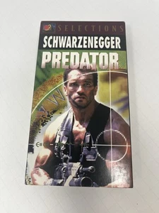 Predator 1987 VHS Foil Cover Action Horror - Tested - Picture 1 of 6