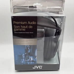 Auriculares JVC HARX900 de tamaño completo de alto grado, negros - caja abierta - Imagen 1 de 9