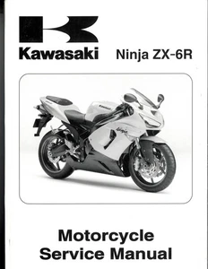 Kawasaki Service Manual - Ninja ZX-6R - 2005-2006 - 99924-1345-03 - Picture 1 of 5