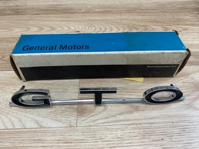 Nuevo emblema original de General Motors Pontiac GTO GM# 97758668 Foto 1 de 4