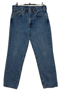 Levis 550 Jeans Mens 32X32 Relaxed Fit Tapered Medium Wash Workwear Casual - Picture 1 of 8
