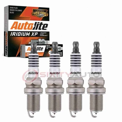 4 pc Autolite Iridium XP Spark Plugs for 1996-2009 Subaru Legacy 2.5L H4 fl - Image 1 of 4