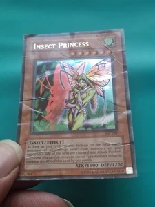 Yugioh - Insektenprinzessin Ultra Rare Unlimited Ed. IOC-080 DMG - Bild 1 von 2