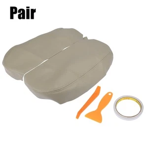 1 Pair Car Center Console Lid Armrest Cover Protector for Acura MDX 07-13 Beige - Picture 1 of 10