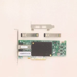Emulex OCE11102 2-Port 10Gb SFP+ PCI-e Network Adapter P005414 with 10GB SFP - Bild 1 von 4