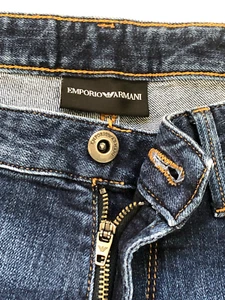 EMPORIO ARMANI - DENIM BLUE JEANS - 30" x 32" - 100% AUTHENTIC - FREE POST - Picture 1 of 12