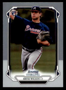 2019 Bowman Sterling Rookies #BSR72 Bryse Wilson - Picture 1 of 2