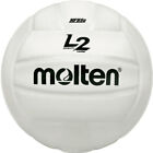 Molten L2 White Indoor Volleyball Nfhs Composite Leather Official Size Weight