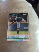 2019 Topps Chrome Refractors #170 Sean Manaea Athletics
