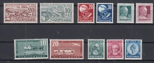 QL24595/ GERMANY FRENCH WURTEMBERG – Y&T # 42 / 52 COMPLETE MINT MNH – CV 150 $ - Picture 1 of 2