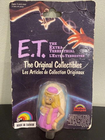 E.T. The Extra-Terrestrial The Original Collectibles Mini E.T. Figure 1982 LJN Cover