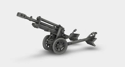 10.5cm Gebirgshaubitze 40 (GebH 40) WW2 Bausatz 3D Druck 1:87 - 1:35 - Bild 1 von 4