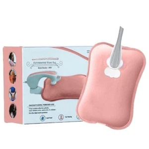 Electric Heating Bag Pad Dual Insulation Silicon Hot Water Bag For Pain Relief - Picture 1 of 5