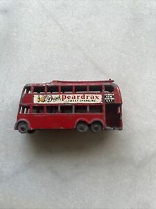1961 Matchbox Lesney 56a London Trolley Bus Drink Peardrax