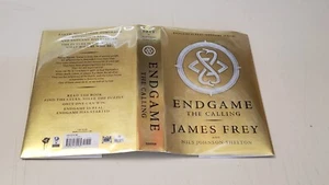 END GAME - THE CALLING by JAMES FREY " DUST JACKET ONLY" - Picture 1 of 1