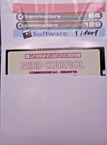 COMMODORE 64/128 -- MIND CONTROLL (MASTERTRONIC - DISK) - Bild 1 von 2