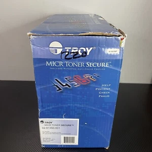 Troy 02-81350-001 MICR Toner Bezpieczny wkład Czarny do HP LaserJet M601 M602 - Zdjęcie 1 z 2