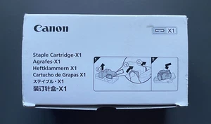 Genuine Canon X1 Staple Cartridges - BOX OF 3 (INC VAT) - Afbeelding 1 van 2
