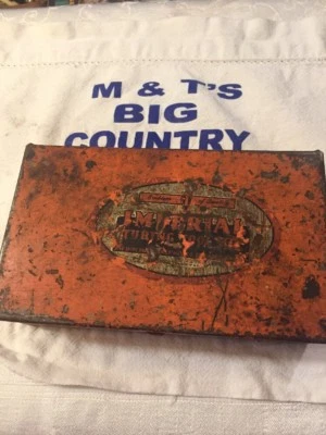 Kit de corte y acampanado Imperial vintage de latón 120-F en estuche metálico EE. UU. Foto 1 de 4